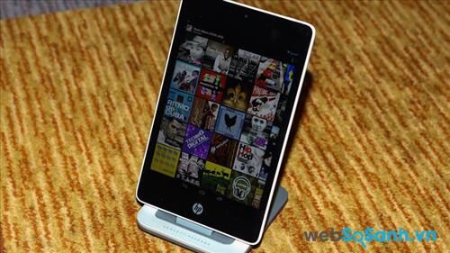So sánh máy tính bảng HP Slate 7 và Asus MemoPad 7