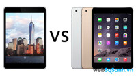 So sánh máy tính bảng Nokia N1 và Apple iPad mini 3