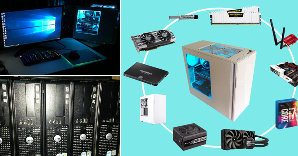 So sánh máy tính đồng bộ và máy tính lắp ráp : Nên mua máy tính nào ?