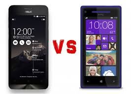 So sánh những khác biệt giữa Asus Zenfone C và HTC 8X