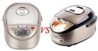 So sánh nồi cơm điện cao tần Tiger và nồi cơm điện cao tần Toshiba 1.8 lít nên mua nồi nào ?