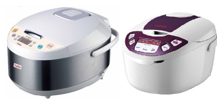 So sánh nồi cơm điện Saiko RC-1807ET và nồi cơm điện Supor CFXB50FD11VN-75