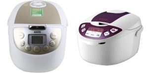 So sánh nồi cơm điện Sanyo ECJM200 và nồi cơm điện Supor CFXB50FD11VN-75