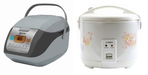 So sánh nồi cơm điện Sharp KS-COM19V và nồi cơm điện Tiger JNP1000