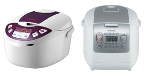 So sánh nồi cơm điện Supor CFXB50FD11VN-75 và nồi cơm điện Toshiba RC-18NMF