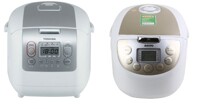 So sánh nồi cơm điện Toshiba RC-18NMF và nồi cơm điện Sanyo ECJM200