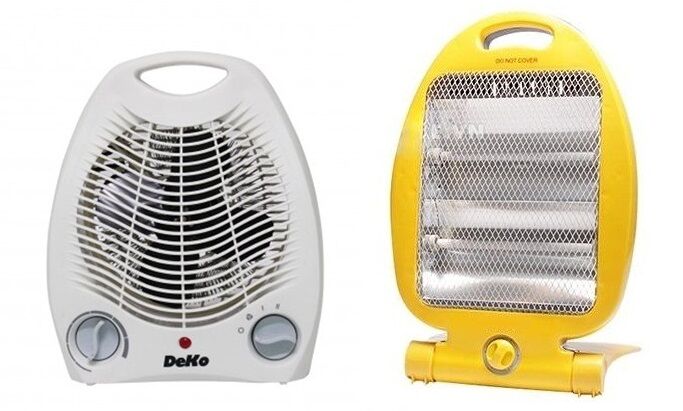 So sánh quạt sưởi gió 2 chiều Deko FH-501 và quạt sưởi Nova DH-088