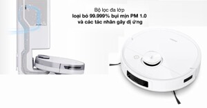 So sánh robot hút bụi Ecovacs Deebot T9 Plus và Samsung VR30T85513W/SV