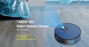 So sánh robot hút bụi lau nhà Takdir V6S và Probot Nelson A3