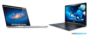 So sánh Samsung ATIV Book 9 Plus và  Apple MacBook Pro màn hình Retina (2012)