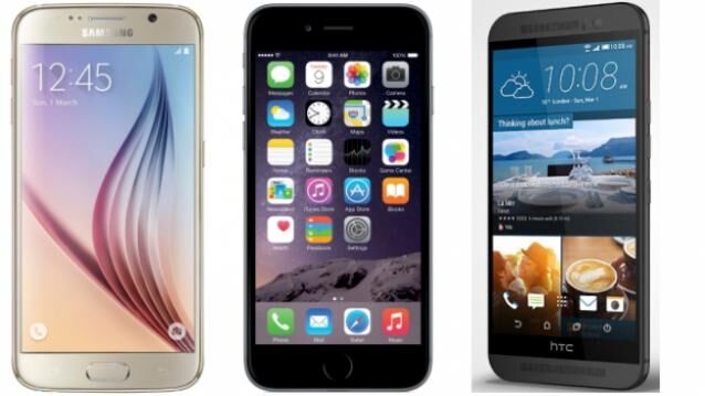 So sánh: Samsung Galaxy S6, iPhone 6 hay HTC One M9 có màn hình đẹp nhất?