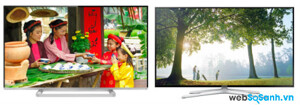 So sánh Smart Tivi LED Toshiba 40L5450 và Samsung UA40H6400 dưới 11 triệu đồng