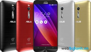 So sánh smartphone tầm trung Asus ZenFone 2 ZE551ML và Zenfone 6 A600