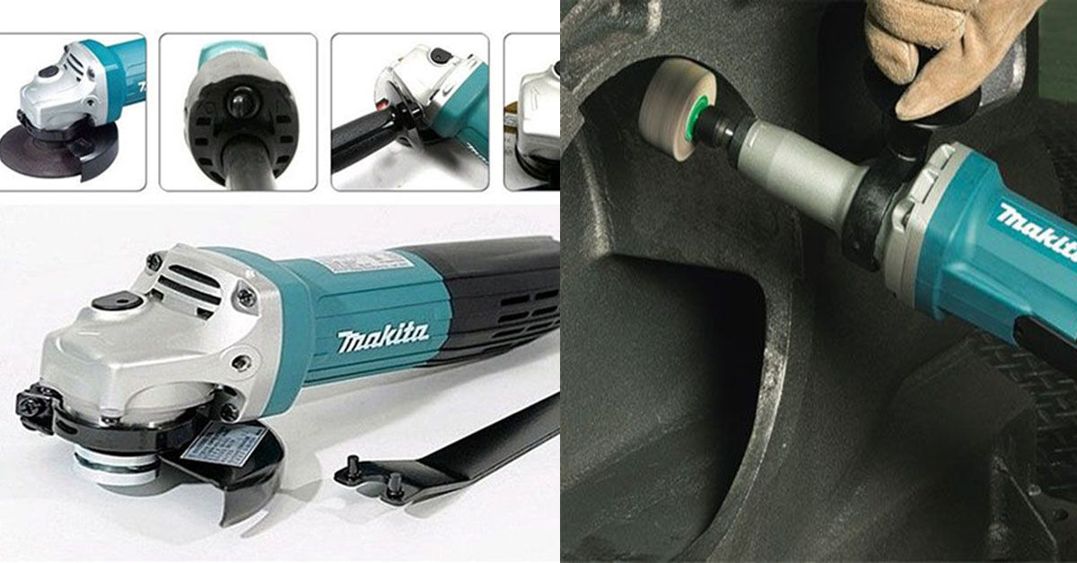 So sánh sự khác biệt giữa máy mài góc và máy mài khuôn