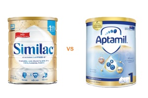 So sánh sữa Aptamil và Similac cho bé qua 6 tiêu chí