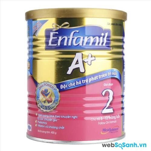 So sánh sữa bột Abbott Grow và sữa bột Enfamil A+