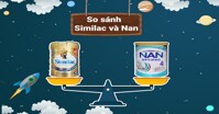 So sánh sữa bột Nan và sữa bột Similac loại nào tốt hơn?