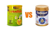 So sánh sữa Colosbaby và Optimum: Nên chọn loại sữa nào cho bé?
