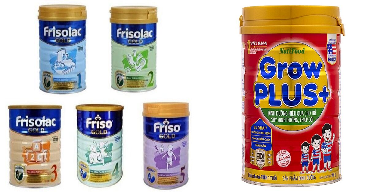 So sánh sữa Friso và Grow Plus sữa nào là chất lượng hơn?