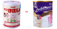 So sánh sữa Meiji và Pediasure sữa nào tốt hơn?