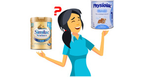 So sánh sữa Similac và Physiolac: Loại nào tốt cho hệ tiêu hóa của trẻ nhỏ?