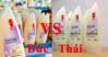 So sánh sữa tắm cá ngựa Đức và Thái: Nên mua loại nào tốt?
