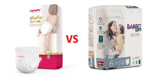 So sánh tã quần Mamamy và tã quần Bambo Nature loại nào tốt hơn?