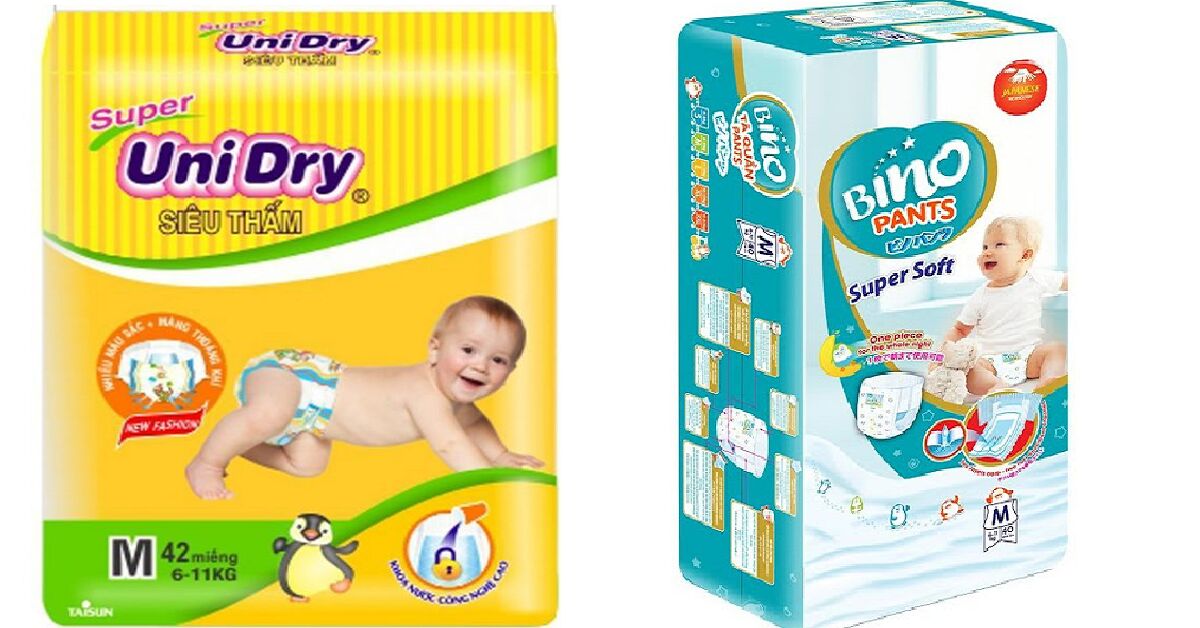 So sánh tã quần UniDry và tã quần Bino loại nào tốt và rẻ hơn?