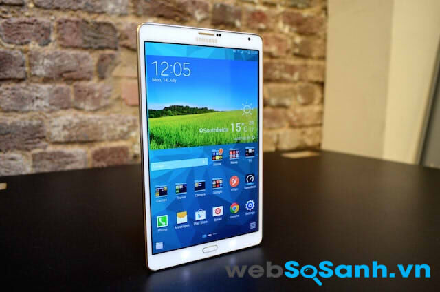 So sánh tablet Samsung Galaxy Note 8.0, Tab S 8.4 và Tab Pro 8.4