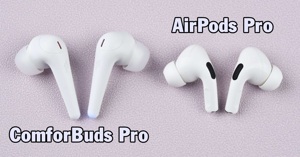 So sánh tai nghe 1MORE ComfoBuds Pro với AirPods Pro
