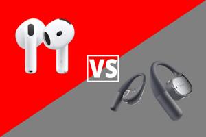 So sánh tai nghe Xiaomi OpenWear Stereo với Apple AirPods 4