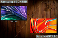 So sánh tivi 4K Mini-LED Samsung 65QN85D và Sony K-65XR70 - Ai là người chiến thắng?