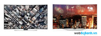 So sánh Tivi LED 3D Samsung UA55HU9000 4K và  OLED  LG 55EC930T đẳng cấp thiết kế cong