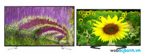 So sánh Tivi LED Sharp LC-70LE360X và Smart TV Samsung UA75H6400AKXXV