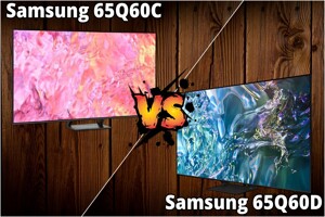 So sánh tivi Samsung 65Q60D và 65Q60C – Bạn nên chọn mua như thế nào?