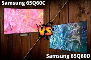 So sánh tivi Samsung 65Q60D và 65Q60C – Bạn nên chọn mua như thế nào?