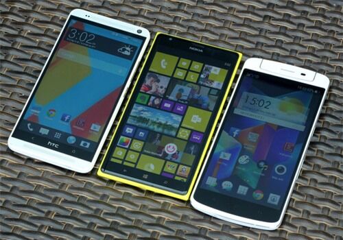 So sánh top 3 smartphone Full HD khổng lồ