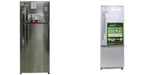 So sánh tủ lạnh LG GN-L205BS và Panasonic NR-BU302SS