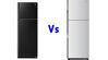 So sánh tủ lạnh Sharp SJP435MBK và Hitachi H350PGV4 SLS