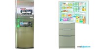 So sánh tủ lạnh Toshiba GR-R32FVUD và Sanyo SR-360R