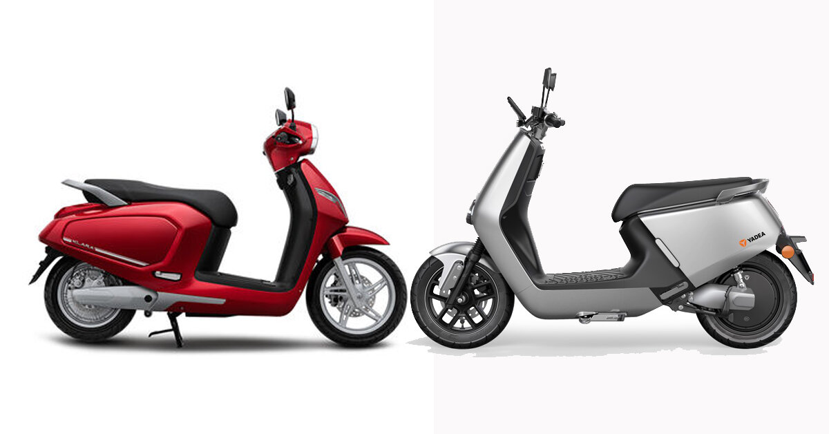 So sánh xe máy điện Yadea G5 và Vinfast Klara phiên bản pin lithium
