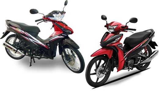 So sánh xe pháo máy Honda Wave RSX và Yamaha Jupiter