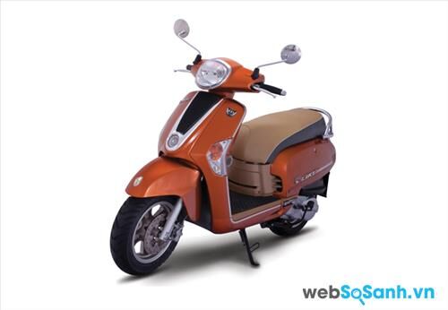 So sánh xe máy Kymco Like Fi 125 và SYM Shark