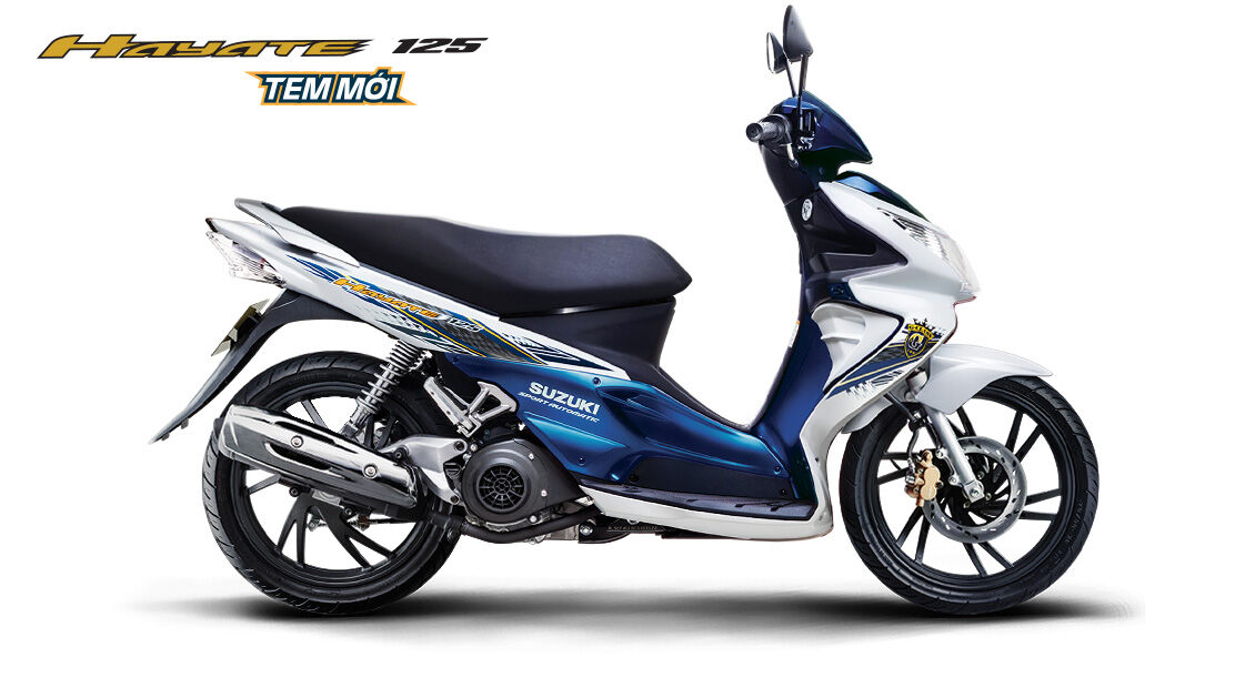 So sánh xe máy Suzuki Hayate và SYM Shark