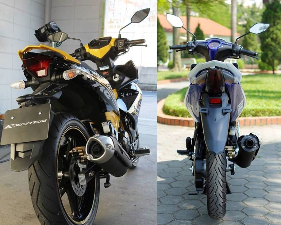 So sánh Yamaha Exciter 150 và 135