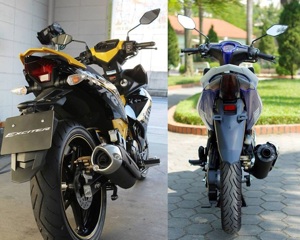 So sánh Yamaha Exciter 150 và 135