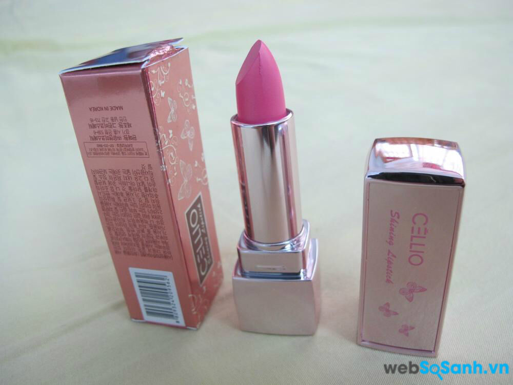 Son Cellio Hàn Quốc nhiều màu sắc cuốn hút, tự nhiên dành cho các bạn gái trẻ