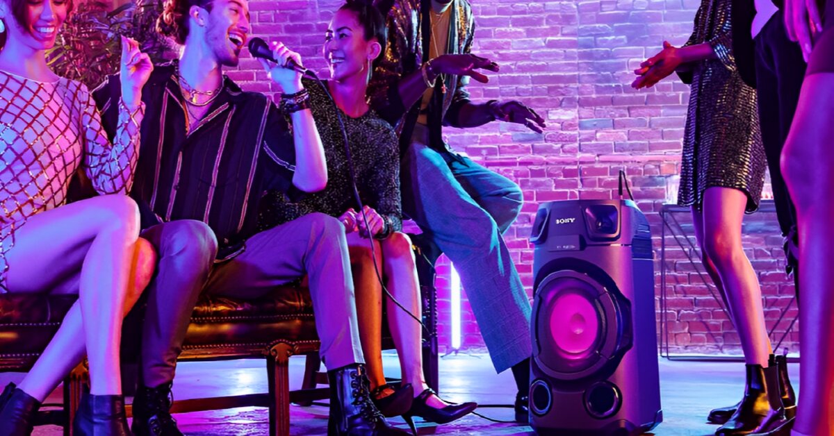 Sony MHC-V02: Âm thanh chân thực, bass mạnh quẩy tưng bừng!