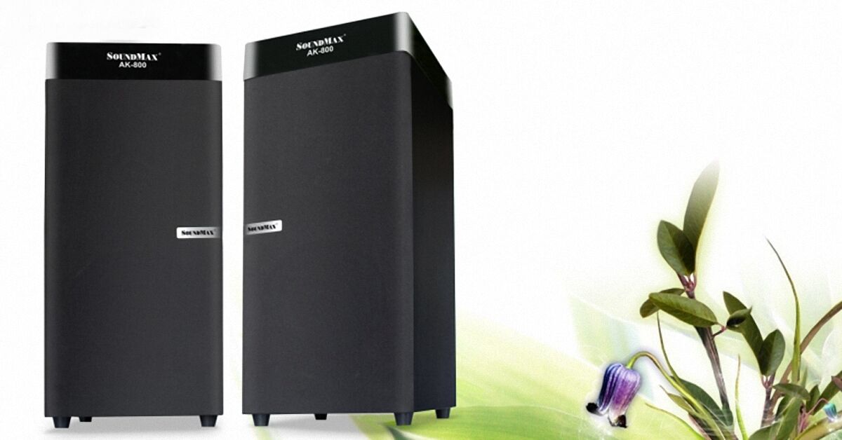 SoundMax AK 800: Loa vi tính hát karaoke cực chất