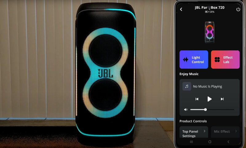 JBL PartyBox 720: Âm thanh cực bốc cho dân “quẩy”, sẵn sàng bùng nổ mọi cuộc vui